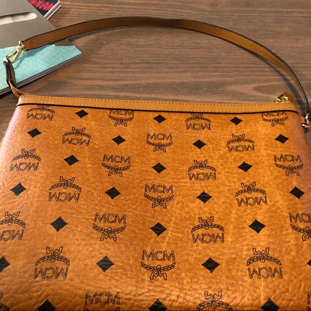 MCM Pouch w/Convertible Strap